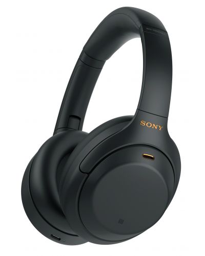 Ασύρματα ακουστικά Sony - WH-1000XM4 , ANC, μαύρα - 1