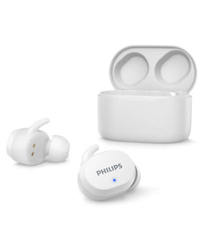 Ασύρματα ακουστικά Philips - TAT3216W, TWS, άσπρα - 1