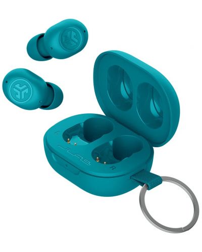 Ασύρματα ακουστικά JLab - JBuds Mini, TWS, μπλε  - 3