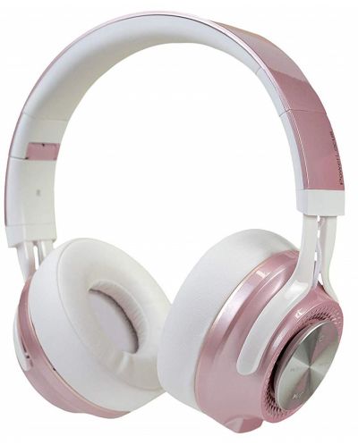 Ασύρματα ακουστικά PowerLocus - P3, ροζ - 2