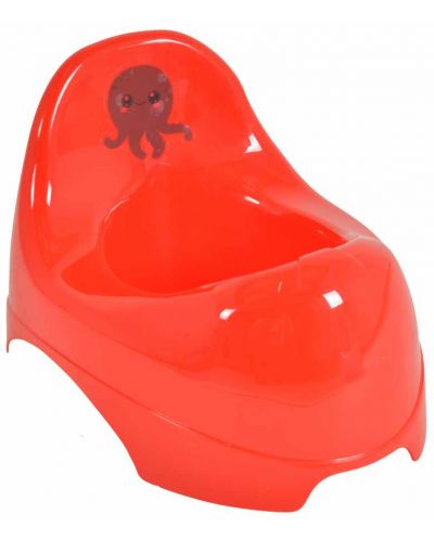 Βρεφικό γιογιό Moni - Jellyfish, κόκκινο - 1
