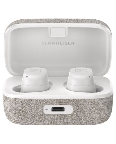 Ασύρματα ακουστικά Sennheiser - Momentum True Wireless 3, άσπρα - 1
