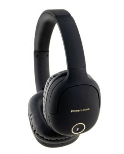 Ασύρματα ακουστικά PowerLocus - P7, μαύρο/χρυσαφί - 2