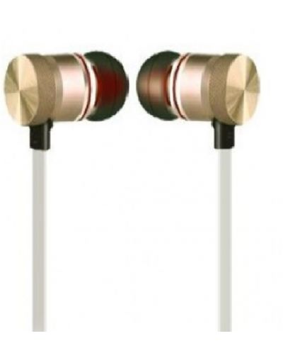 Ασύρματα ακουστικά Elekom - EK-0037, χρυσό  - 1