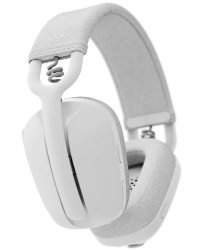 Ασύρματα ακουστικά με μικρόφωνο  Logitech - Zone Vibe 100,λευκό/γκρι - 3