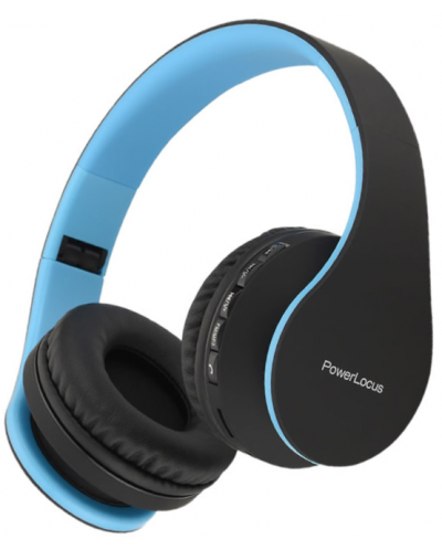 Ασύρματα ακουστικά PowerLocus - P1, μπλε - 1