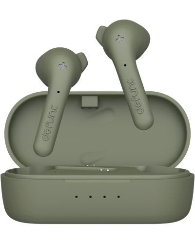 Ασύρματα ακουστικά  Defunc - True Basic, TWS, Πράσινο - 1