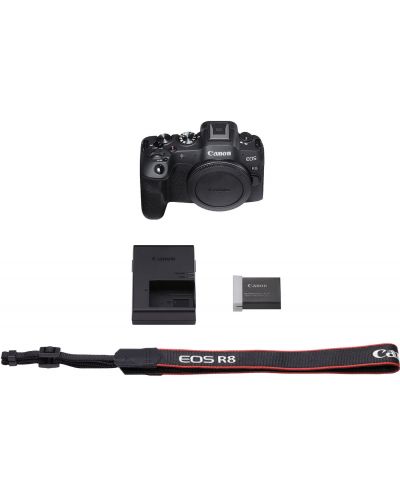 Φωτογραφική μηχανή Mirrorless Canon - EOS R8, 24,2MPx, μαύρο - 7