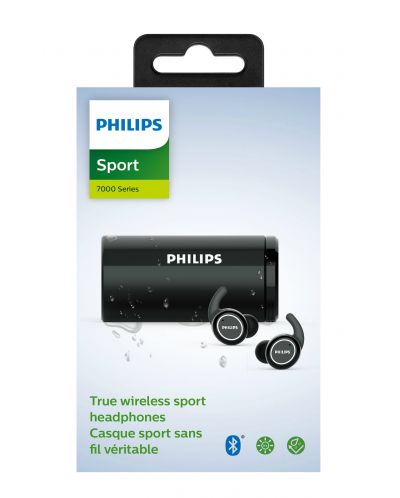 Ασύρματα ακουστικά Philips ActionFit - TAST702BK, μαύρα - 3