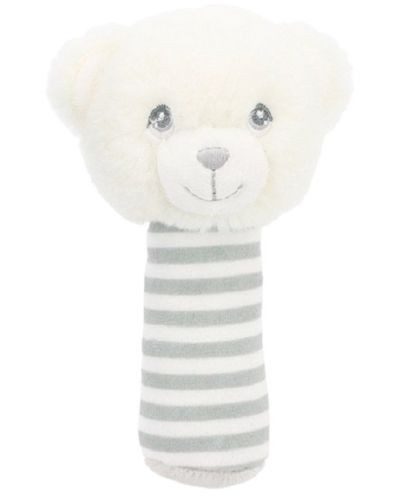 Βρεφική κουδουνίστρα   Keel Toys Keeleco - Αρκούδα, ραβδί, 14 εκ - 1