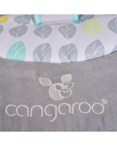 Κούνια μωρού Cangaroo - Baby Swing+, γκρι - 5