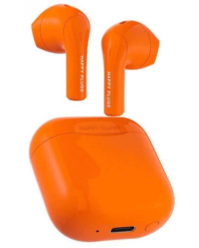 Ασύρματα ακουστικά Happy Plugs - Joy, TWS, πορτοκαλί - 7
