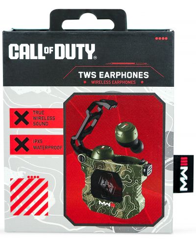 Ασύρματα ακουστικά OTL Technologies - Call of Duty MWIII, TWS, Olive Camo - 7