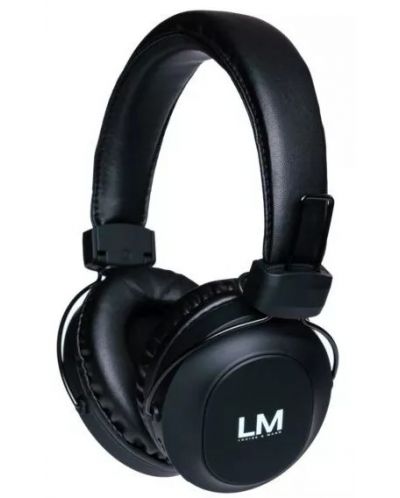 Ασύρματα ακουστικά με μικρόφωνο  Louise&Mann - LM5, μαύρο - 2