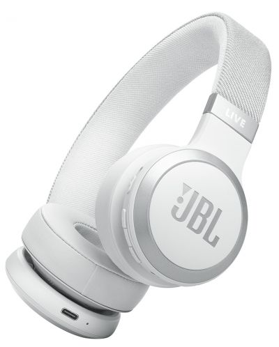 Ασύρματα ακουστικά JBL - Live 670NC, ANC, άσπρα  - 1