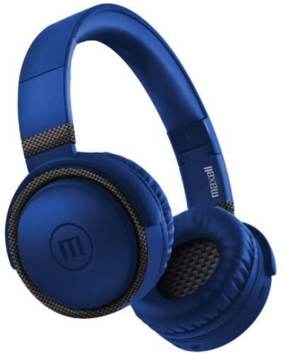 Ασύρματα ακουστικά με μικρόφωνο Maxell - BTB52, μπλε - 1