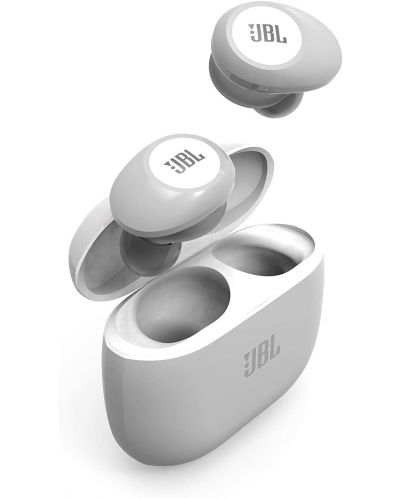 Ασύρματα ακουστικά με μικρόφωνο JBL - T125 TWS, λευκά - 4