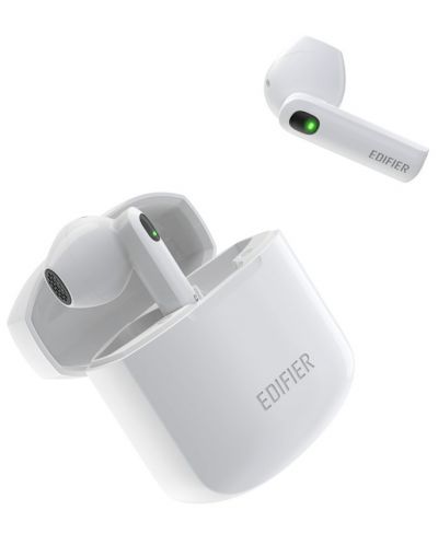 Ασύρματα ακουστικά Edifier - W200T mini, TWS, λευκό - 3