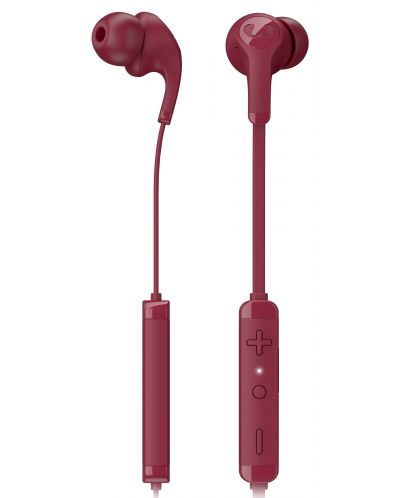 Ασύρματα ακουστικά με μικρόφωνο Fresh n Rebel - Flow Tip, κόκκινα - 2