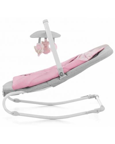 Ξαπλώστρα μωρού KinderKraft - Felio 2, ροζ - 2