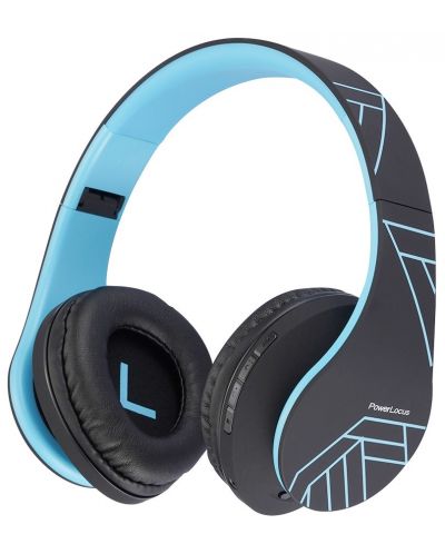 Ασύρματα ακουστικά  PowerLocus - P2,Μαύρο μπλε - 1