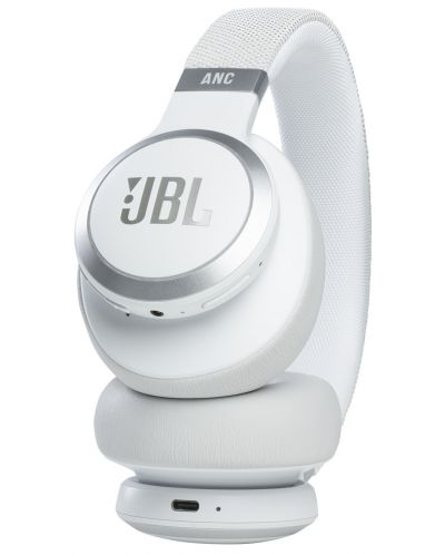 Ασύρματα ακουστικά με μικρόφωνο JBL - Live 660NC, λευκό - 7