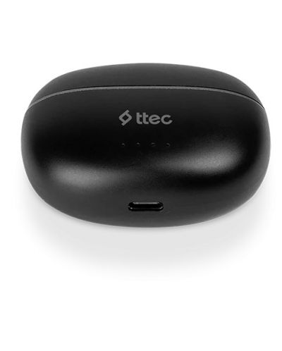 Ασύρματα ακουστικά ttec - AirBeat Pro, TWS, ANC, μαύρα      - 5