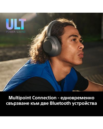 Ασύρματα ακουστικά Sony - WH ULT Wear, ANC, Forest Gray - 8