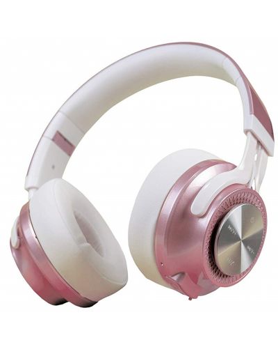 Ασύρματα ακουστικά PowerLocus - P3, ροζ - 3