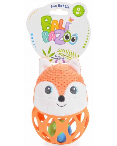 Κουδουνίστρα μωρού  Bali Bazoo- Αλεπού - 3