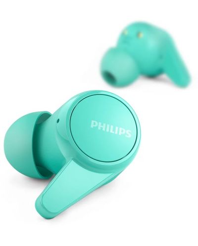 Ασύρματα ακουστικά Philips - TAT1207BL/00, TWS, μπλε - 4