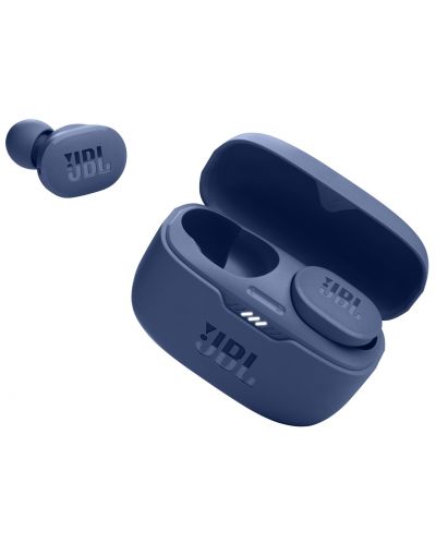 Ασύρματα ακουστικά JBL - Tune 130NC, TWS, ANC, μπλε - 2