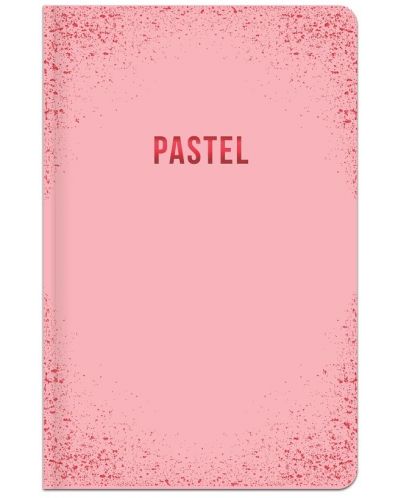 Σημειωματάριο   Lastva Pastel - А6, 96 φύλλα, ροζ - 1
