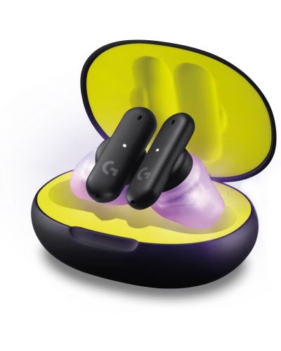 Ασύρματα ακουστικά Logitech - G FITS Gaming Earbuds, TWS,μαύρο - 1