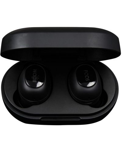 Ασύρματα ακουστικά Boompods - Boombuds GS, TWS, μαύρα - 1