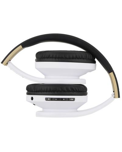Ασύρματα ακουστικά PowerLocus - P2, μαύρα/άσπρα - 4