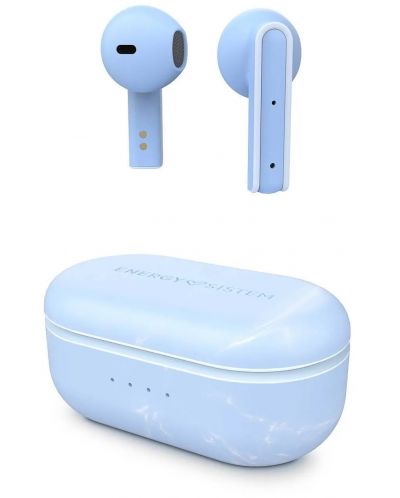 Ασύρματα ακουστικά Energy Sistem - Senshi ECO, TWS, μπλε - 1