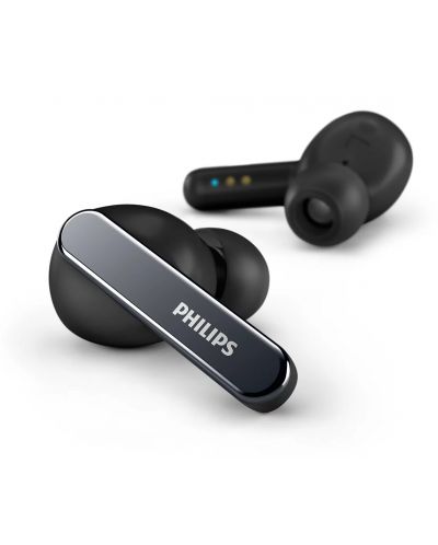 Ασύρματα ακουστικά Philips - TAT5506BK/00, TWS, ANC, μαύρα - 5