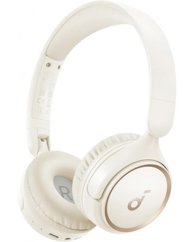 Ασύρματα ακουστικά με μικρόφωνο Anker - SoundCore H30i, λευκά  - 1