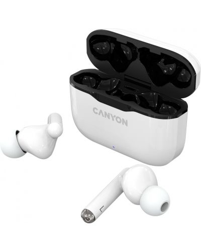 Ασύρματα ακουστικά Canyon - TWS-3, λευκά - 1