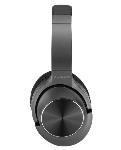 Ασύρματα ακουστικά με μικρόφωνο PowerLocus - CD, ANC, μαύρα - 3