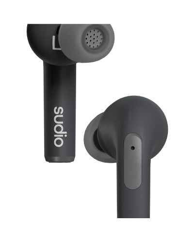 Ασύρματα ακουστικά Sudio - N2 Pro, TWS, ANC, μαύρο - 3