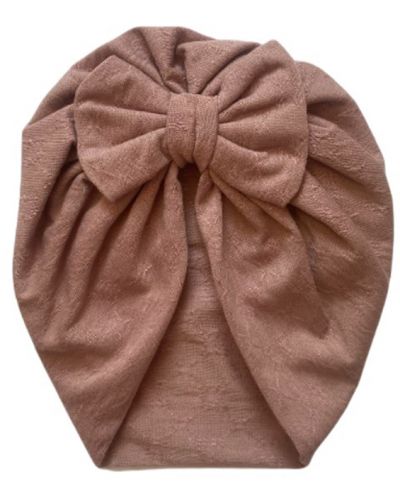 Βρεφικό καπέλο τουρμπάνι Kayra Baby - Ροζ  - 1