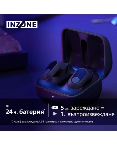 Ασύρματα ακουστικά Sony - Inzone Buds, TWS, ANC, μαύρο - 6