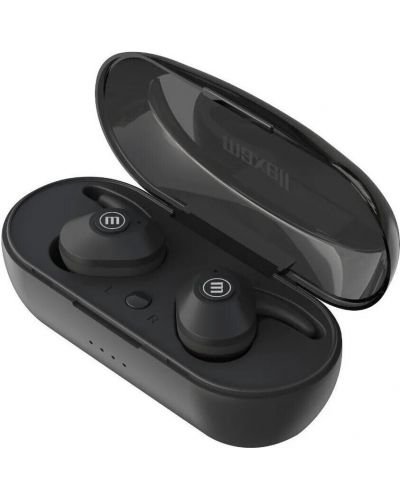 Ασύρματα ακουστικά με μικρόφωνο Maxell - Mini Duo EB-BT, TWS, μαύρα - 1
