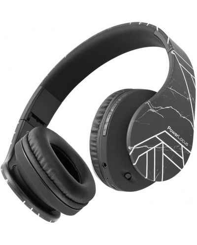Ασύρματα ακουστικά PowerLocus - P2, Μαύρο μαρμάρινο ματ - 2