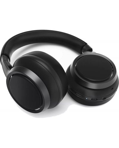 Ασύρματα ακουστικά με μικρόφωνο Philips - TAH9505BK, μαύρα - 2