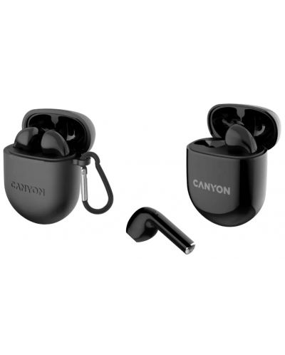 Ασύρματα ακουστικά Canyon - TWS-6, μαύρα - 3