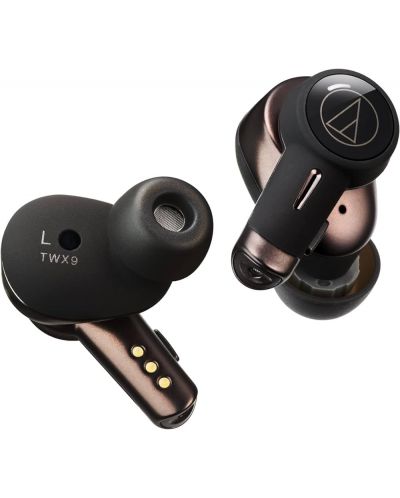 Ασύρματα ακουστικά Audio-Technica - ATH-TWX9, ANC, black/bronze - 2