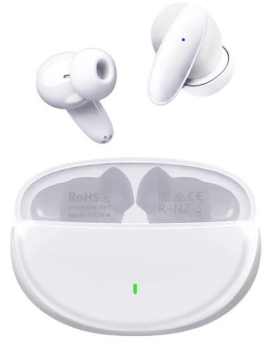 Ασύρματα ακουστικά ProMate - Lush, TWS, λευκά - 1